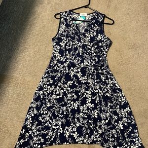 Kailegh Seanna Faux Wrap Knit Dress s